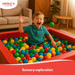 Ball Pool for Kids by Abley – Soft Play Pit without balls (4x4 ft & 6x4 ft) for Sensory Play & Motor Skills