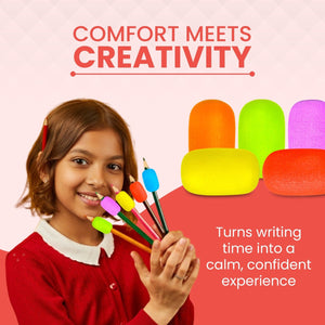 Abley's Ergonomic Egg Pen Pencil Grip | Supports Comfortable Writing