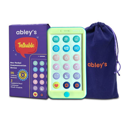 Abley's AAC Communication Device talkable | Support Non-Verbal Expression and Daily Routines