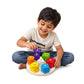 Shape Stacker Toys – Wooden Round Stacker, Activity Toy for Kids