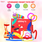 Ableys sensory fidget box with liquid motion timer stretchy coils spinner and caterpillar toys fidget box for anxiety and focus
