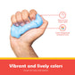 Ableys hand exercise putty set blue putty being squeezed to improve fine motor skills and strength