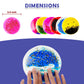 Abley's Liquid Fidgets, Glitter Swirl Visual Tool, 6-Pack, Multicolour