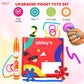 Ableys sensory fidget box for kids with colorful squeeze ball liquid motion tube pop tubes and tactile fidget toys