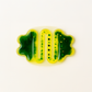 Ableys sensory fidget pad for anxiety green and yellow liquid bubble channels calming toy for stress relief