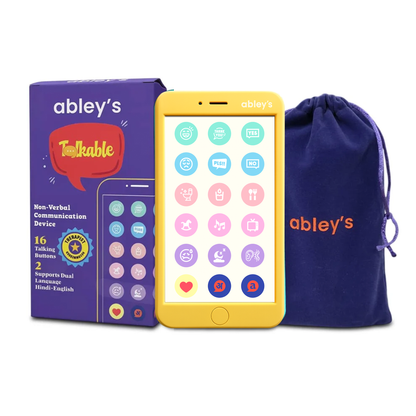 Abley's AAC Communication Device talkable | Support Non-Verbal Expression and Daily Routines