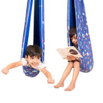 Lycra Sensory Swing for Kids | Double Layer Therapy Swing | Indoor Calming Pod | Includes Hardware - Abley's