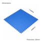 Interlocking EVA Foam Mat – Heavy Duty Gym Flooring, Non-Toxic Kids Play Tiles & Durable 1m x 1m Exercise Mat