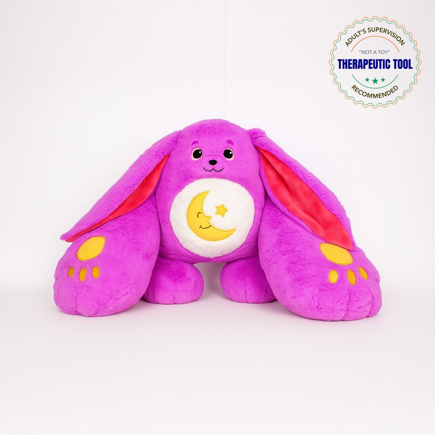 Abley's Weighted Plush Moon Pal | 5lb (2.27kg) Comforting Sensory Companion