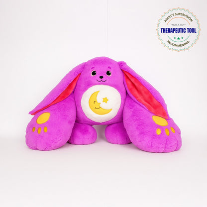 Abley's Weighted Plush Moon Pal | 5lb (2.27kg) Comforting Sensory Companion