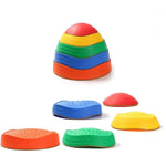 Abley's Stepping Stones | Textured Top | Non-Slip 5-Piece Set for Balance - Abley's