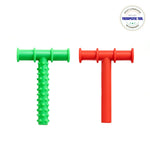 Abley's Chew Tube 'T' Shape | Oral Motor Skills Tool 2-Pack - Abley's