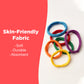 Ableys colorful skin friendly fabric rings chewable chew bands for sensory needs soft durable absorbent