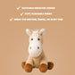 Abley's Weighted Plush Friendly Pony | 4lb (1.81kg) Calming Lap Companion