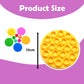 Abley's Round Sensory Floor Mats | 10-Piece Set for Tactile Input