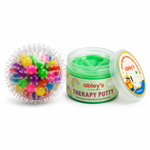Spiky Squeeze Balls & Therapy Putty – Grip Combo