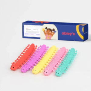 Abley's Stretchy Fidget Strings Caterpillar Design | Calming Sensory Tool