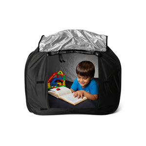 Abley's Light-Up Sensory Play Tent for Children | Fiber Optic Calming Den for Focus & Relaxation