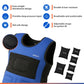 Abley’s Weighted Vest for Kids | Removable Weights | Deep Pressure Sensory Vest | Blue