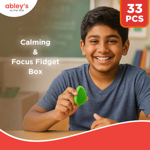 Abley's Fidget Box | Mega Toolkit | 33-Piece Comprehensive Sensory Kit